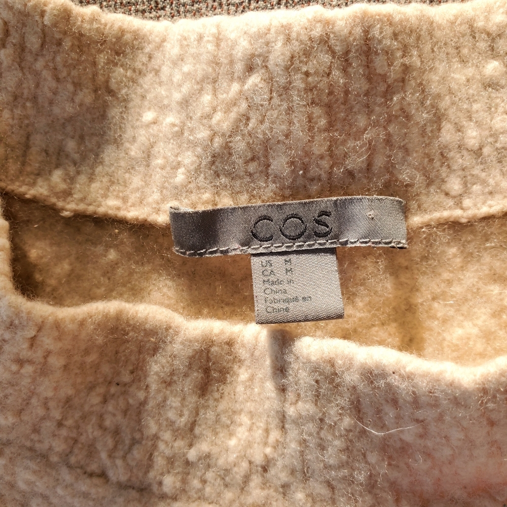 3/$50 COS Beige Wool Sweater Top